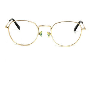 Zenni‎ Eyeglasses Frames Gold Full Rim H19610